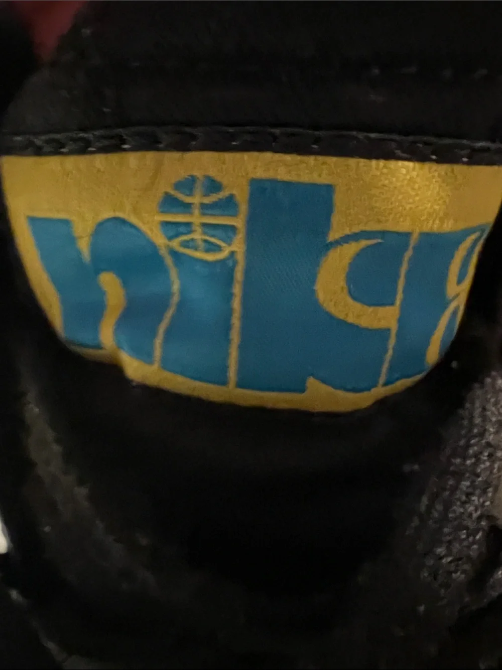 Nike Blazers Men’s Black, Yellow and Blue High-Top Sneakers